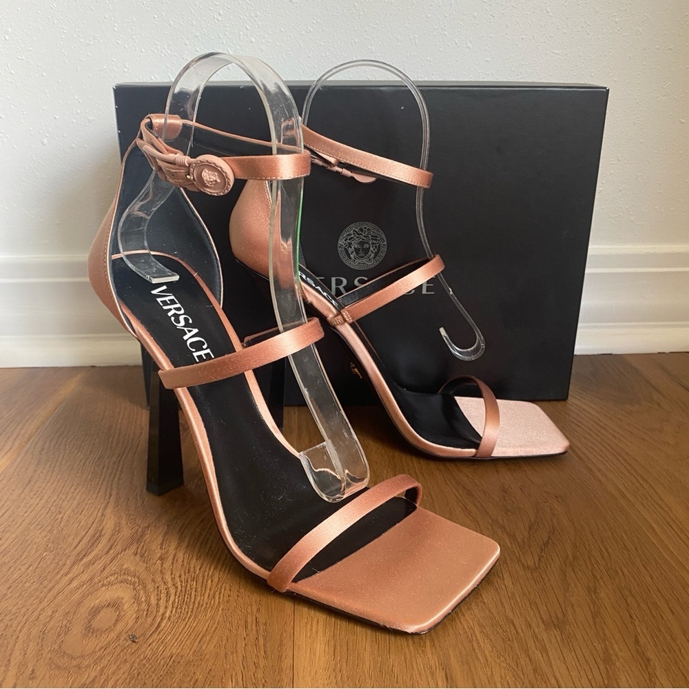 Versace Rose Gold Heels